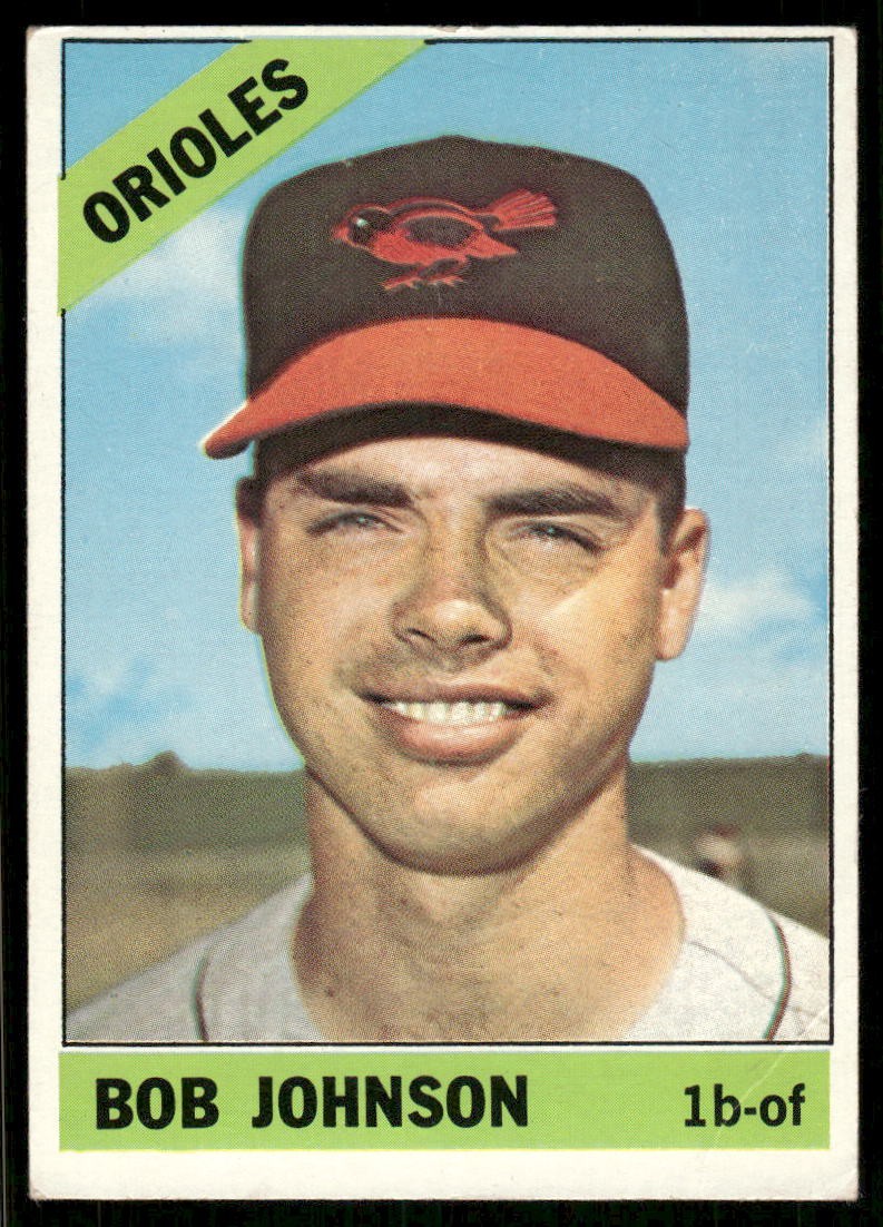 1966 Topps Bob Johnson #148 Baltimore Orioles