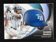 2022 Topps Series 2 Batting Helmet Commemorative Relics Wander Franco 0yg9