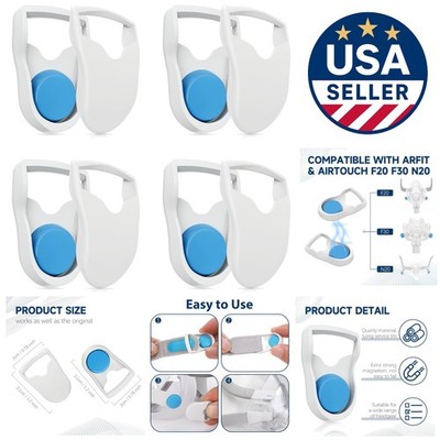 Quick-Disconnect Magnetic Clips for AirFit F30/F40 Mask - 4 Pairs Included