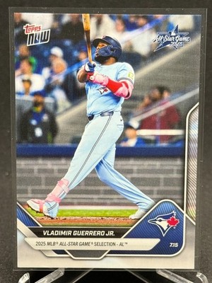 2025 Topps Now - Vladimir Guerrero Jr - MLB All-Star Game - Blue Jays