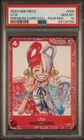 Uta Psa 10 Premium Card Collection Film Red English 2023 One Piece Op01-005