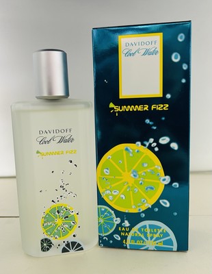 DAVIDOFF COOL WATER SUMMER FIZZ MENS 4.2 OZ EAU DE TOILETTE SPRAY - NEW