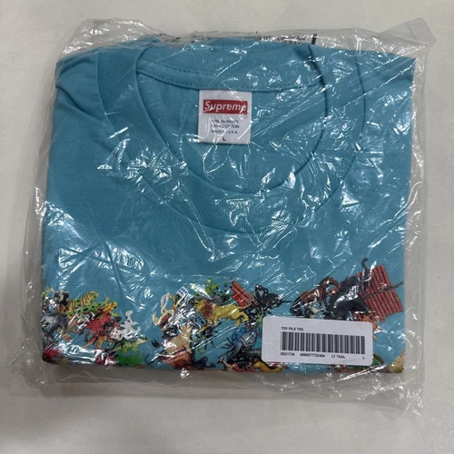 Neuf Supreme Toy Pile Tee Light Tee Large RARE !