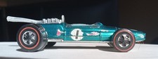 Hot Wheels Redline Brabham Repco F1 Aqua Grand Prix 1969
