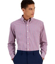 Club Room Mens Regular Fit Button Down Dress Shirt