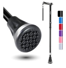 Adjustable Foldable Walking Cane for Seniors,Lightweight Heavy Duty,Collapsible