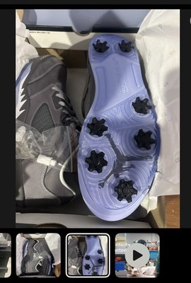 Air Jordan 5 Golf Low Wolf Grey Size 11.5