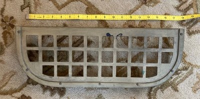 #3 Pullman RR Train Brass Bronze Rack Wall Shelf Railroad Antique Vintage