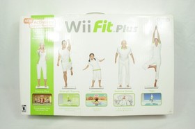 Nintendo Wii Fit Balance Board Bundle with 4 Games 2007 Complete Plastic Tested