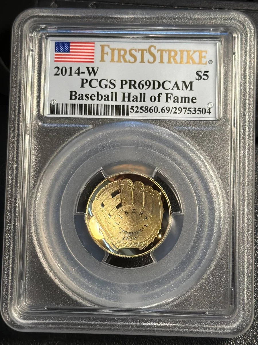 コレクション National Baseball Hall Gold Coin BASEBALL HALL of FAME 50th Anniversary Coin Cooperstown 24k Gold