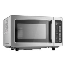 Uimoso Countertop Commercial Microwave Oven, 0.9 Cu. Ft, 1000W, with Safety Lock