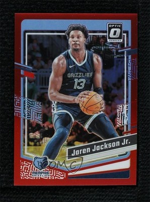2023-24 Panini Donruss Optic Red Prizm 49/99 Jaren Jackson Jr #181 9su