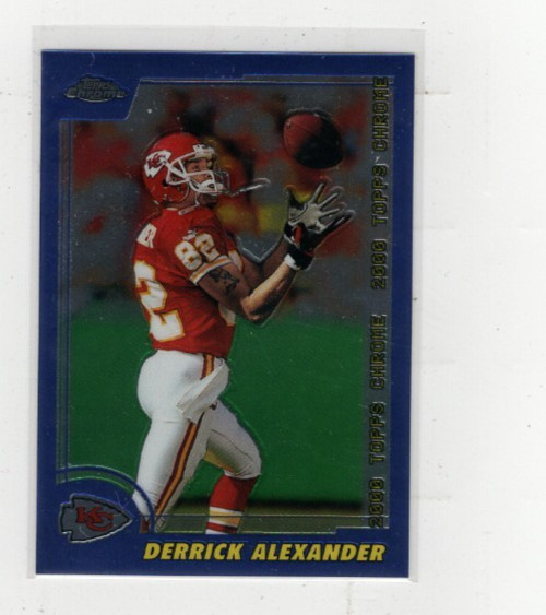 2000 Derrick Alexander Topps Chrome #159 Chiefs Free Shipping (H1134)
