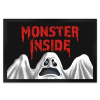 Monster Inside Halloween FußMatte XL In 40X60 Cm Mit Gruseligem Geist Motiv