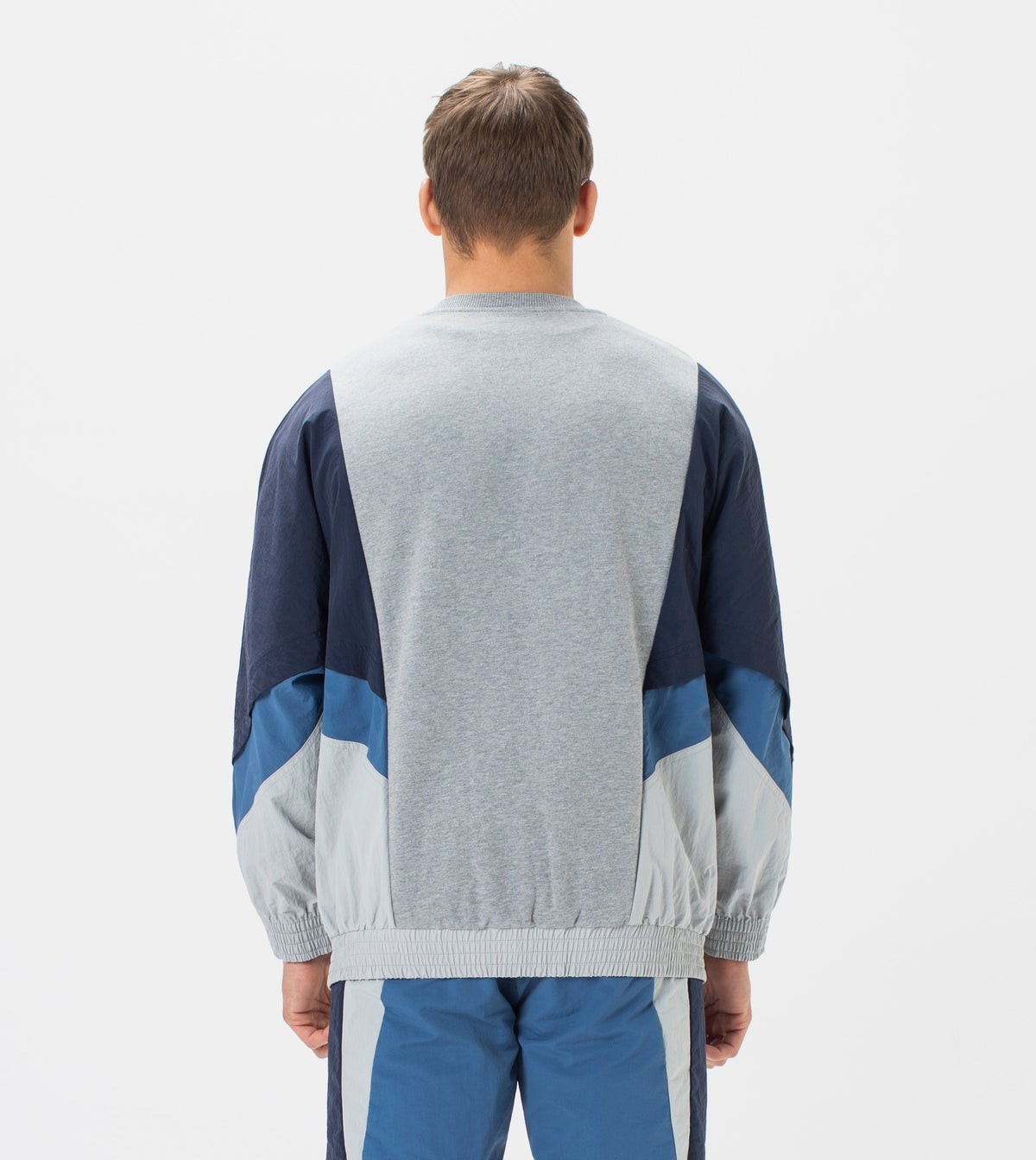 Zanerobe Panel Track Jacket Crew Pullover Sweatsh… - image 3