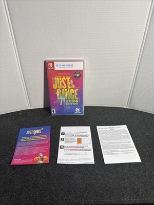Just Dance 2024 Edition Original Box Case Only Nintendo Switch(no Game)