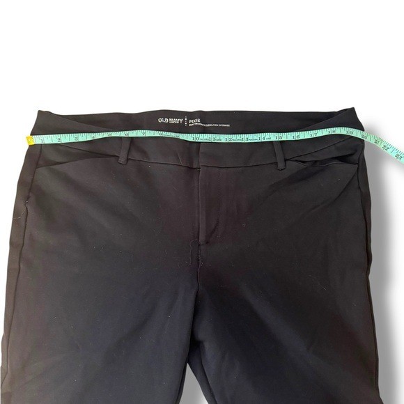 Old Navy Black High Waisted Pixie Ankle Pants EUC… - image 7