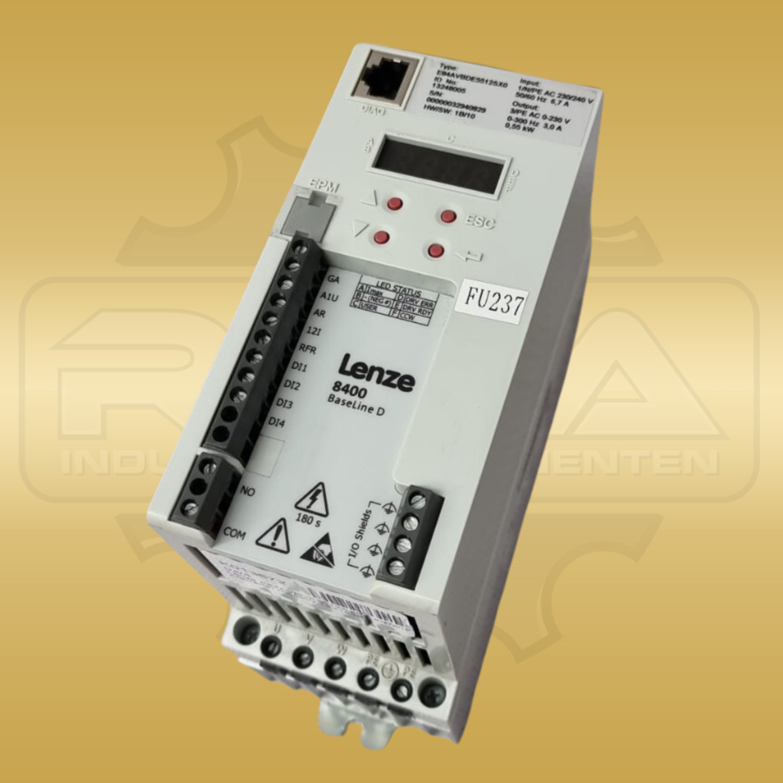 Lenze E84AVBDE5512SX0