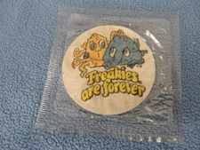 LAST CHANCE !  FREAKIES CEREAL PREMIUM FREAKIES ARE FOREVER SEALED PATCH