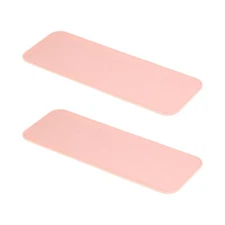 2Pcs 12x5 Inch Felt Base Shaper Bag Bottom Shaper Pad, Pink