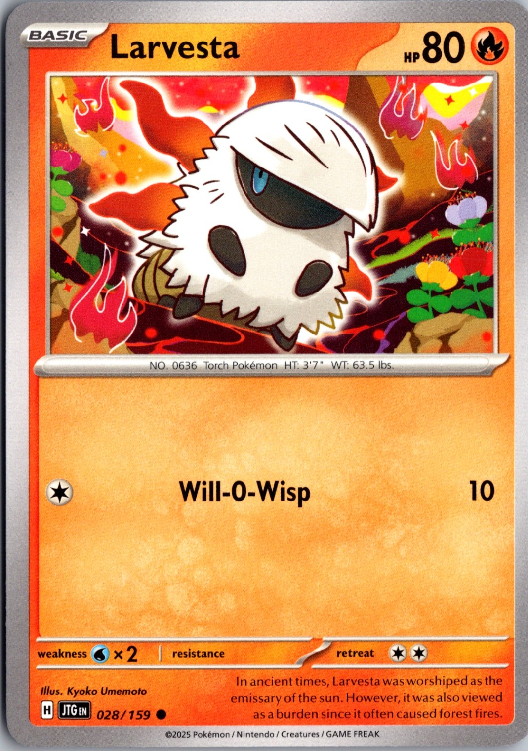 Larvesta Common SV09: Journey Together 028/159 NM