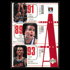Terrell Brandon/Danny Ferry/Tyrone Hill/Bobby Phills/Bob Sura #140 1996 Card NBA