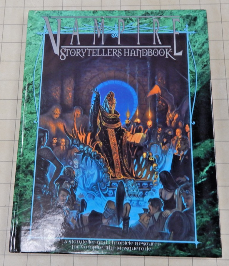 White Wolf Vampire the Masquerade WW2304 VAMPIRE STORYTELLERS HANDBOOK hardcover