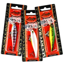 LUCKY CRAFT Pointer 78 78SP Suspending Minnow Jerkbait Lure 3" 3/8oz - PICK