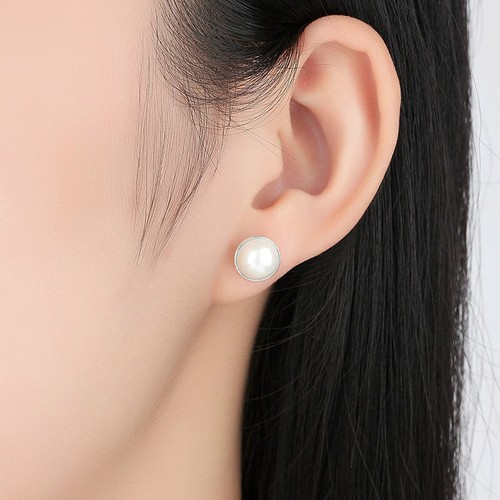 VOROCO Small & Cute Earrings S925 sterling silver with CZ For Women Girls Gifts - Picture 81 of 353