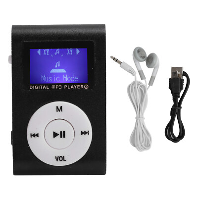 Tragbarer Sport-MP3-Player mit LCD-Mini-Bildschirm und Speicherkarte