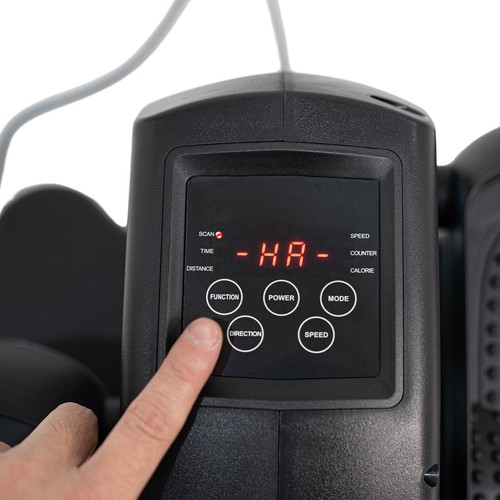 Mini Reha-elektrischer sitzender Bein-Fuß-Pedal-Übungsgerät Fitness & LCD Blau - Bild 15 von 16