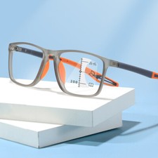 TR90 Sports Progressive Multifocal Anti Blue Ray Reading glasses 1.0 to 4.0