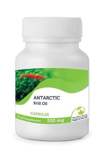 Antarctic Krill Oil 500mg Omega Marine Oil Capsules - Picture 7 of 11