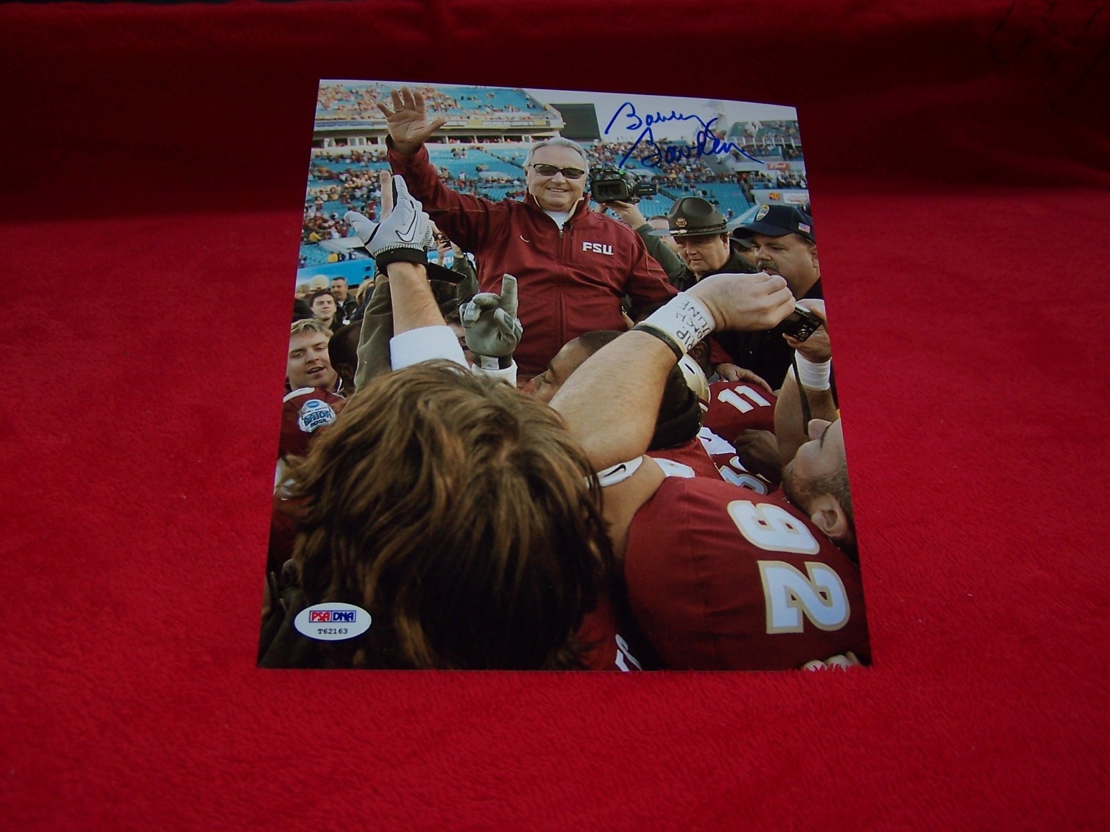 Bobby Bowdon Autographed Signed Florida State Seminoles FLORIDA STATE COACH BOBBY BOWDEN 8x10 FOOTBALL Photo 3 PSA CERTIFIED COA 