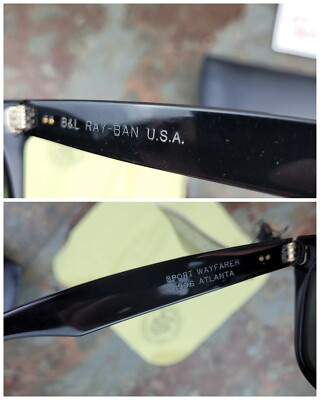 Ray-Ban Sport Wayfarer Atlanta 1996 Olympics Sunglasses | eBay