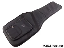 Fender Deluxe Padded Strat/Tele GIG BAG Guitar Parts Black FLAT BOTTOM