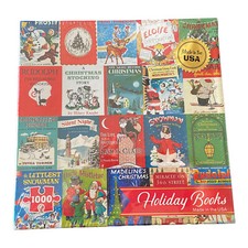 Re-marks Holiday Books 1000 Piece Christmas Puzzle USA Made NEW