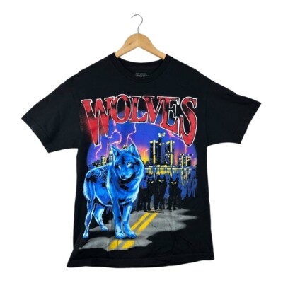 Big Sean Detroit 2 Wolves T-Shirt size Large Black