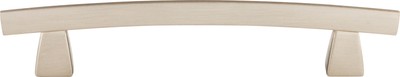 Top Knobs TK4BSN Arched Pull 5'' (c-c) Brushed Satin Nickel