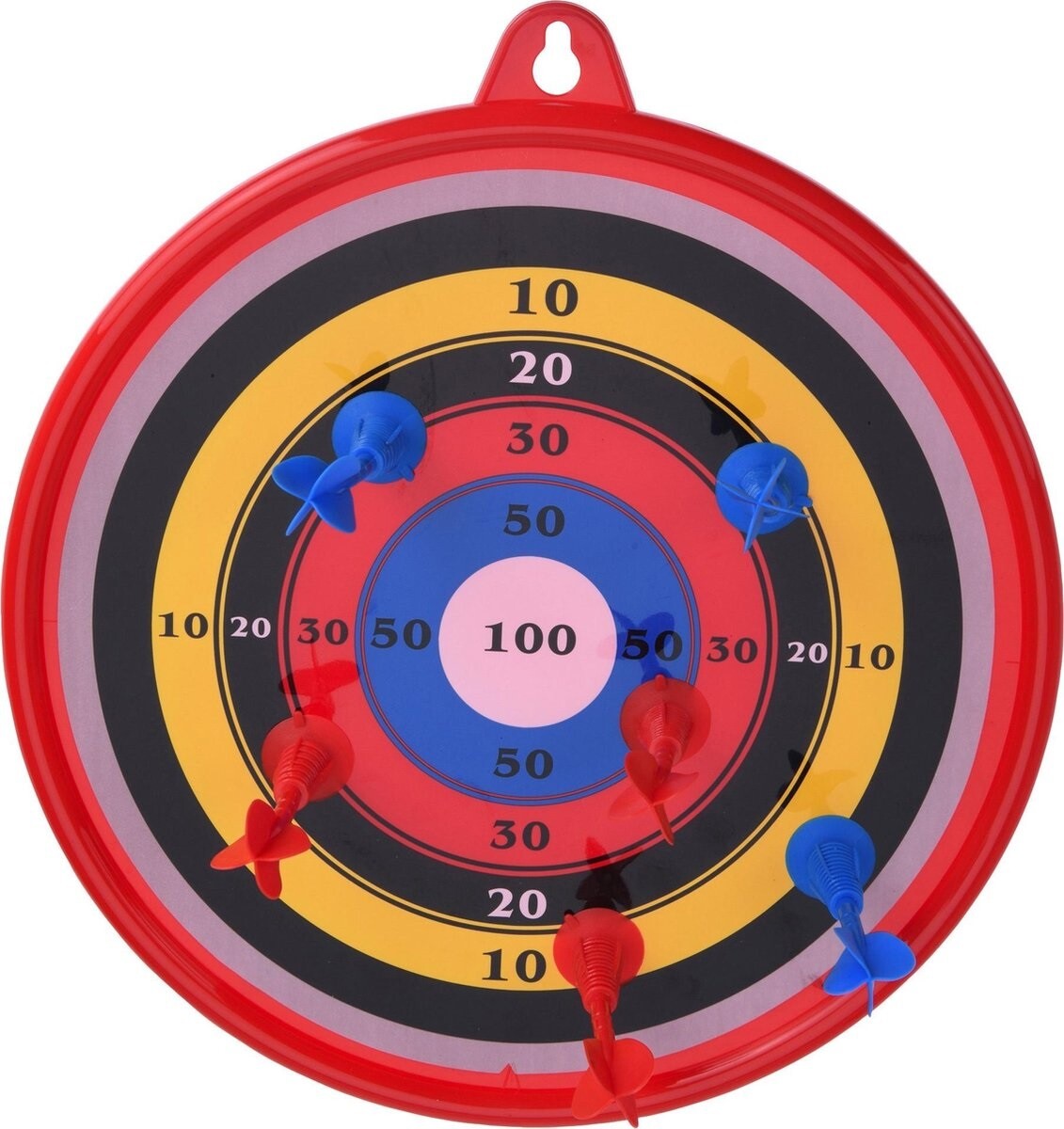 30cm Dartboard With 6 Darts. Indoor Games Childrens Games Dartboard With Darts