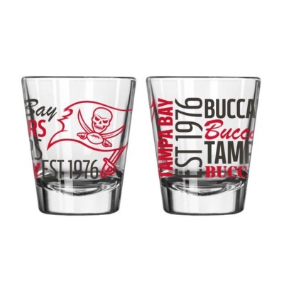 Tampa Bay Buccaneers Boelter NFL Spirit 2oz Shot Glass(1) FREE SHIP ...