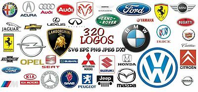 Automarken Logos Svg Eps Png Jpeg Uber 350 Designs Bundle Ebay