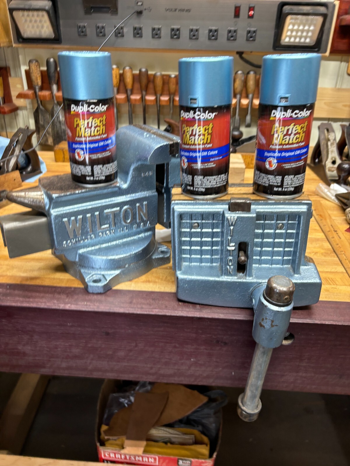 Wilton Vise Spray paint 3 cans 8oz each eBay