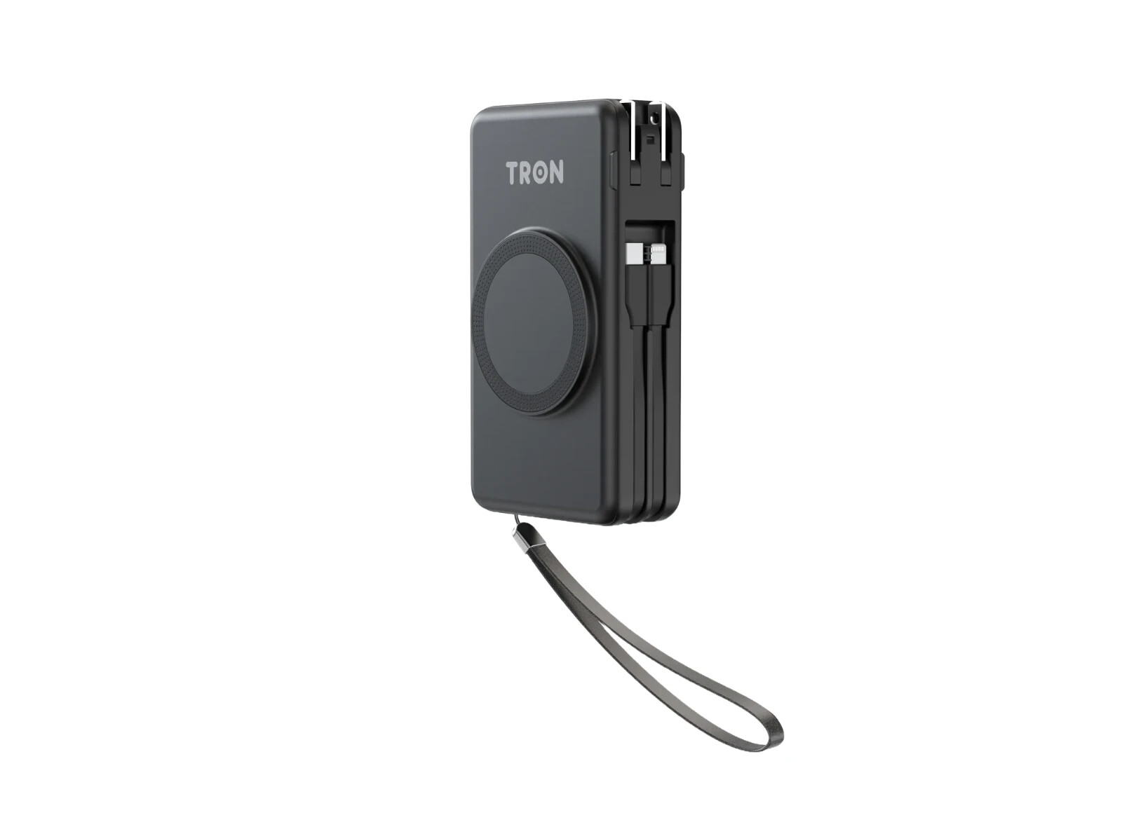 TRON Travel power bank 20000mAh Magnetic Wireless Charging Black TSA-approved - second product detail image