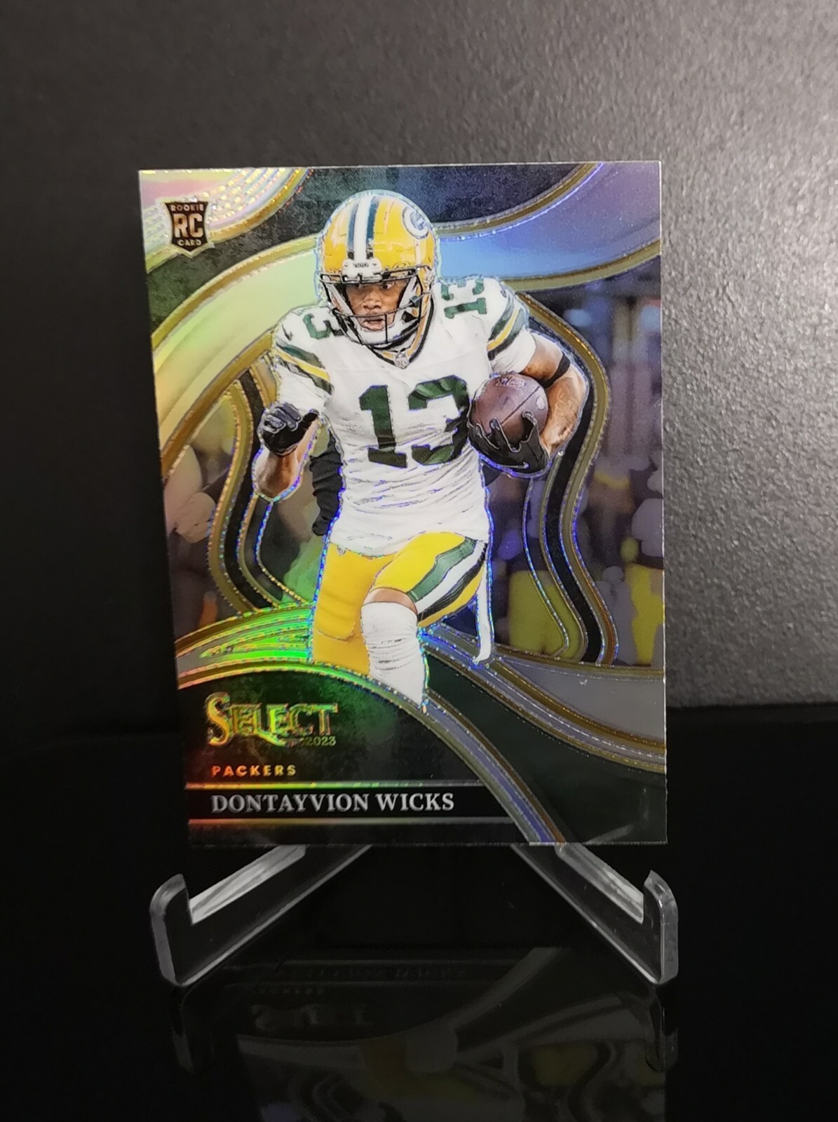 DONTAYVION WICKS RC 💥 SP 2023 Panini Select Silver Prizm Club Level No. 271