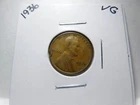 1936-Lincoln Wheat Penny - Good/Very Good Circulated Condition