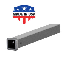 Gray Hitch Receiver Tube 2x2 Weld On Trailer Tow Heavy Duty Steel 24 Inch Gray Hitch Receiver Tube 2x2 Weld On Trailer Tow Heavy Duty Steel 24 Inch