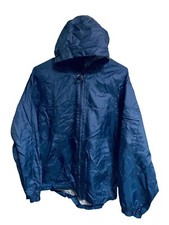 Pacific Trail Outdoor Wear youth Windbreaker Jacket Navy Blue Large 14-16