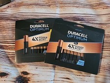 2X Duracell Optimum AAA Alkaline Batteries 12-Pack 2x12