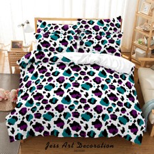 3D Animal Print Pattern Quilt Cover Set Duvet Cover Bedding Pillowcases